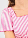 Emery Dress in Lined Up Pink by Mary Square