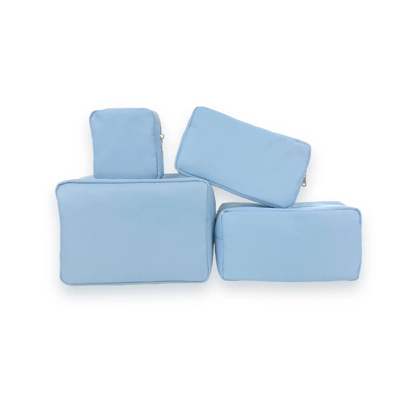 Cinderella Blue Nylon Cosmetic Bags
