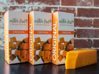 Southern Straws 4.5 oz Box Original Cheese Straws