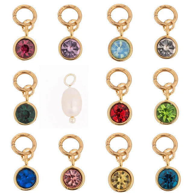 Thea Birthstone Charms by Michelle McDowell