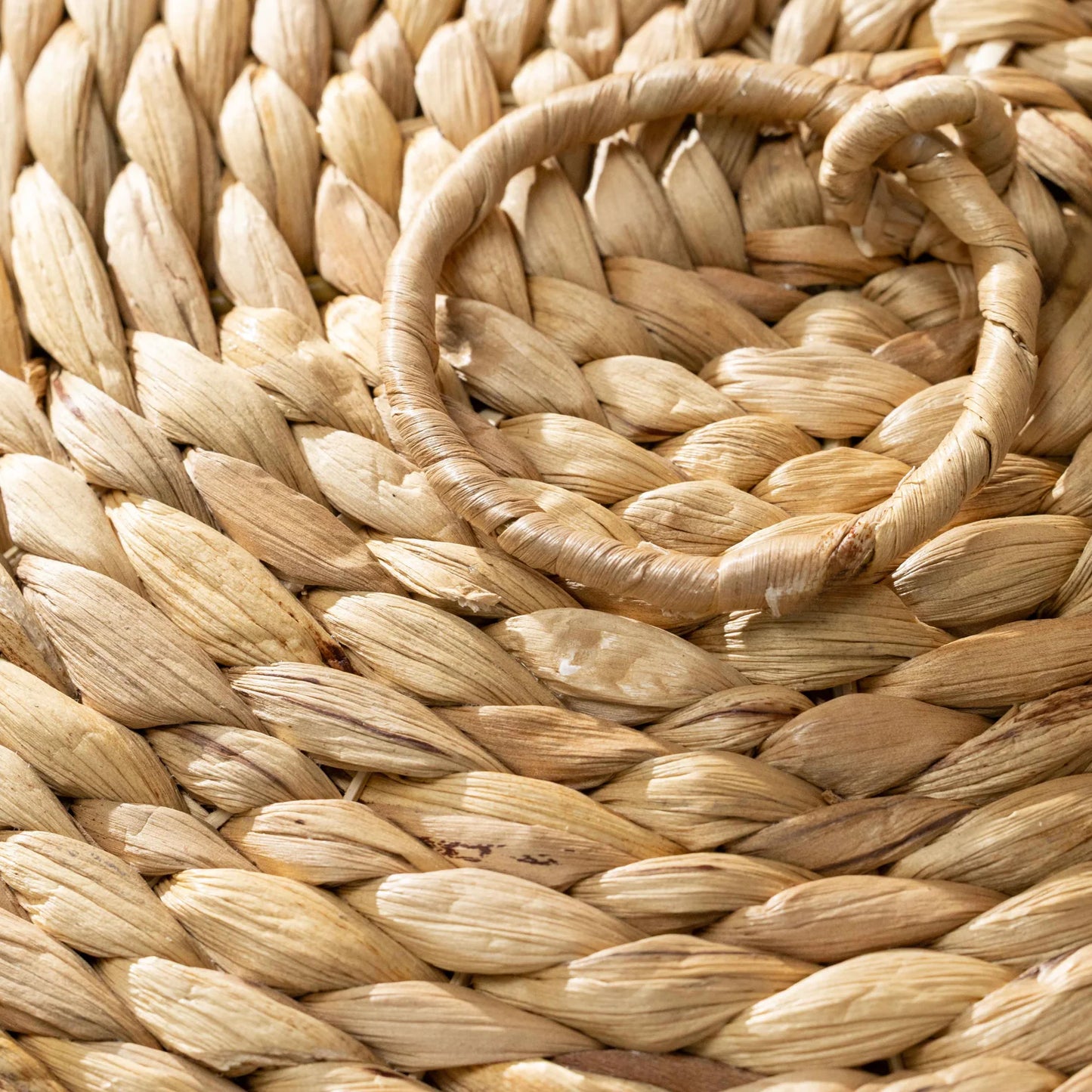 Hand Woven Basket with Lid