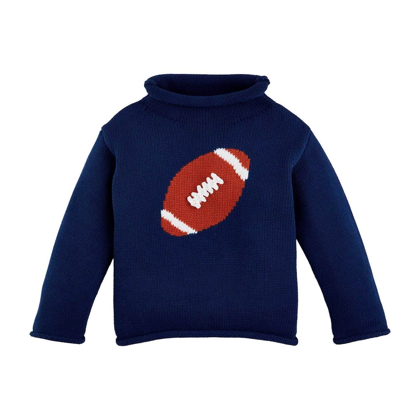 Football Rollneck Kid's Sweater