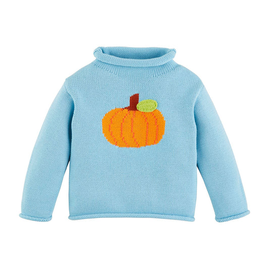 Blue Pumpkin Rollneck Kid's Sweater