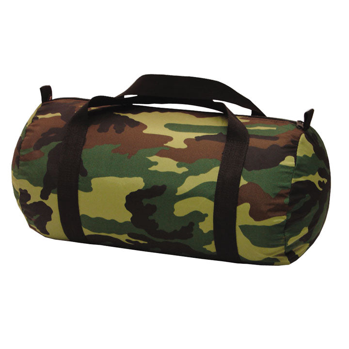 Camo Nylon Medium Duffel