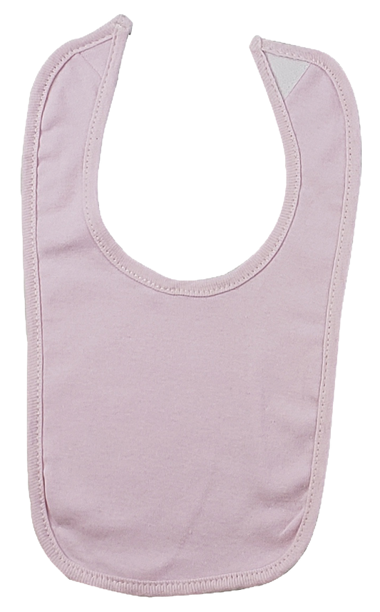 Pink Cotton Infant Bib