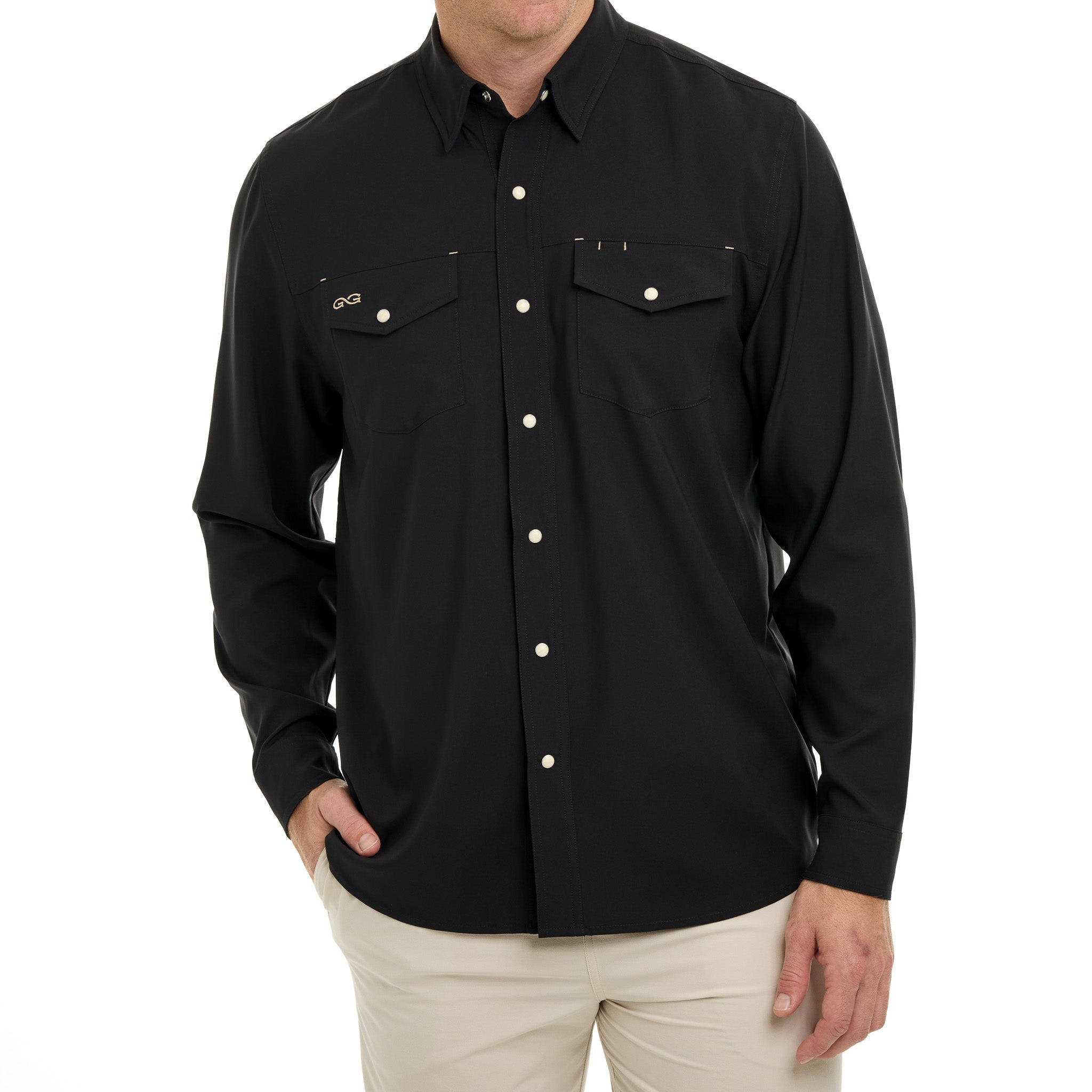 Caviar Black StockYard Shirt | Long Sleeve by GameGuard