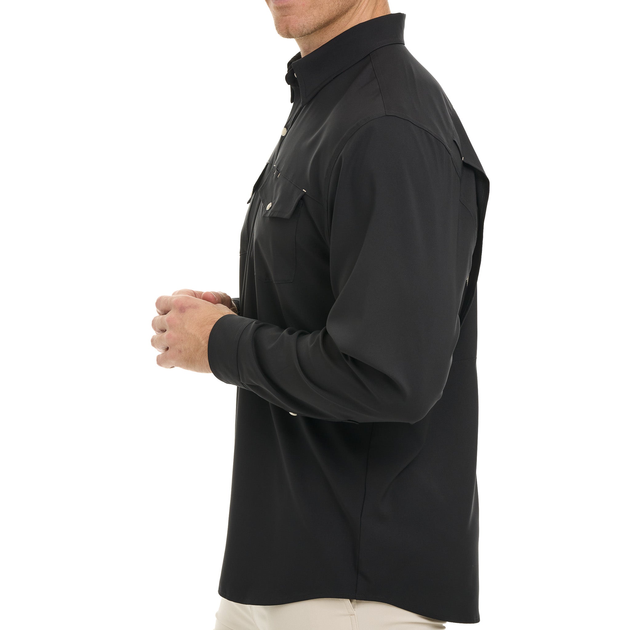 Caviar Black StockYard Shirt | Long Sleeve by GameGuard