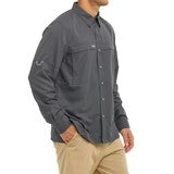 Explorer Shirt Long Sleeve by GameGuard in Gun Metal Grey