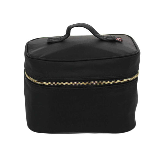 Black Nylon Mini Train Case