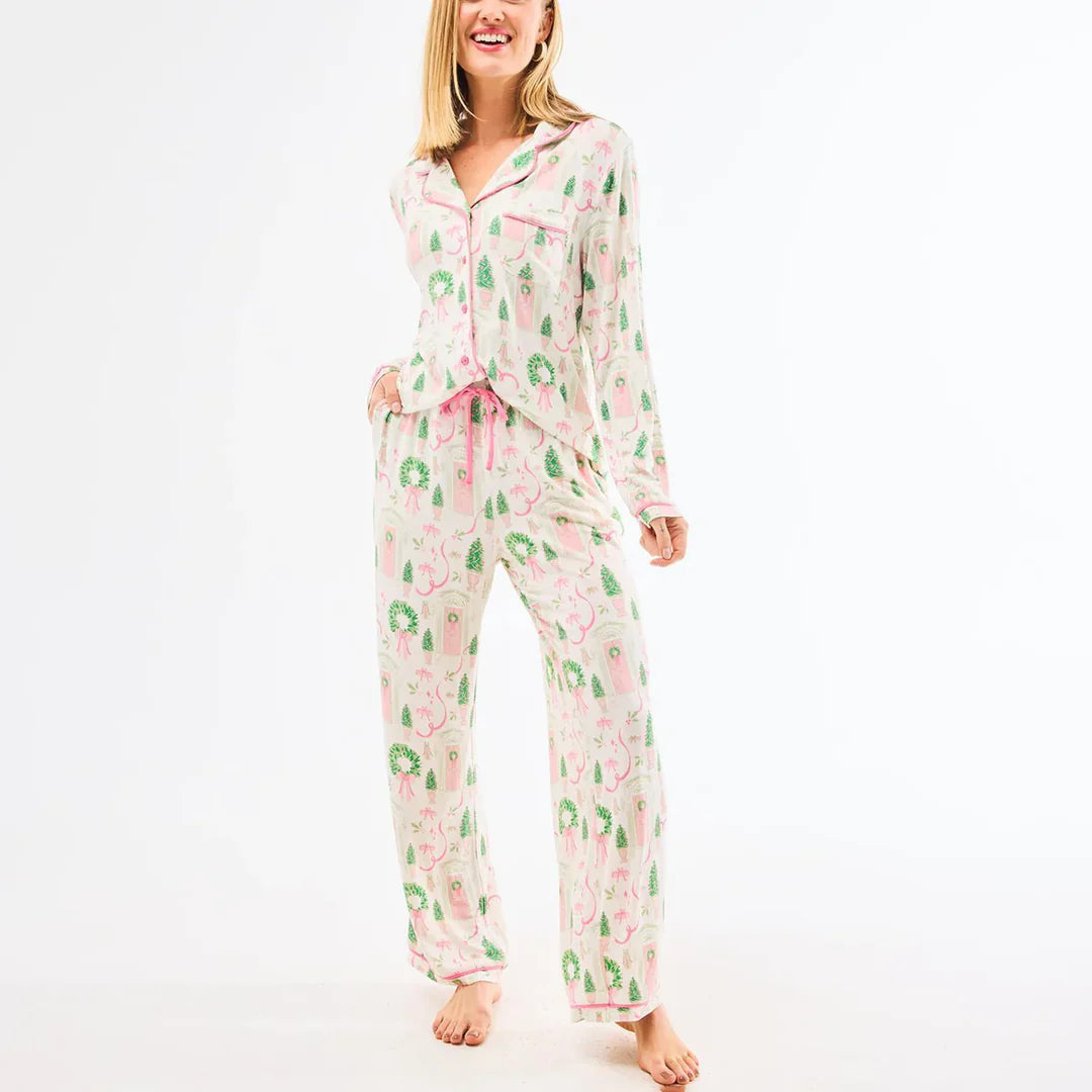 Charlotte Home for Christmas Pajama Set from Mary Square