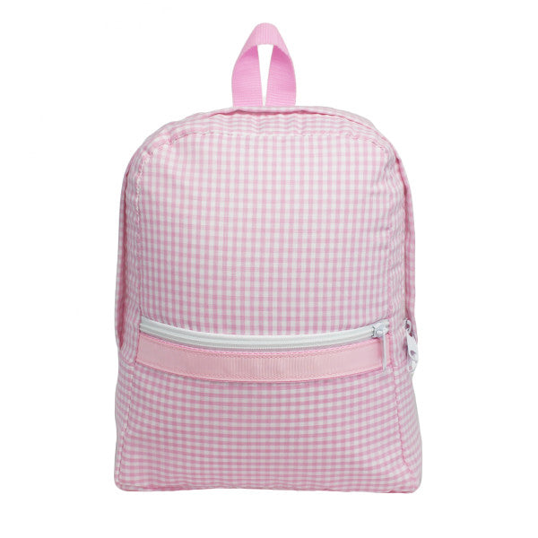 Pink Gingham Small Backpack from Mint