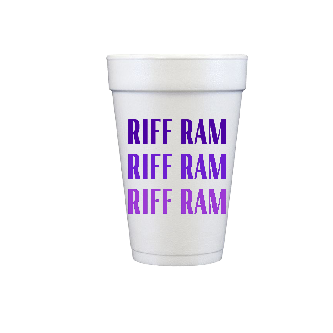 Riff Ramx3 TCU 20oz Styrofoam Cups