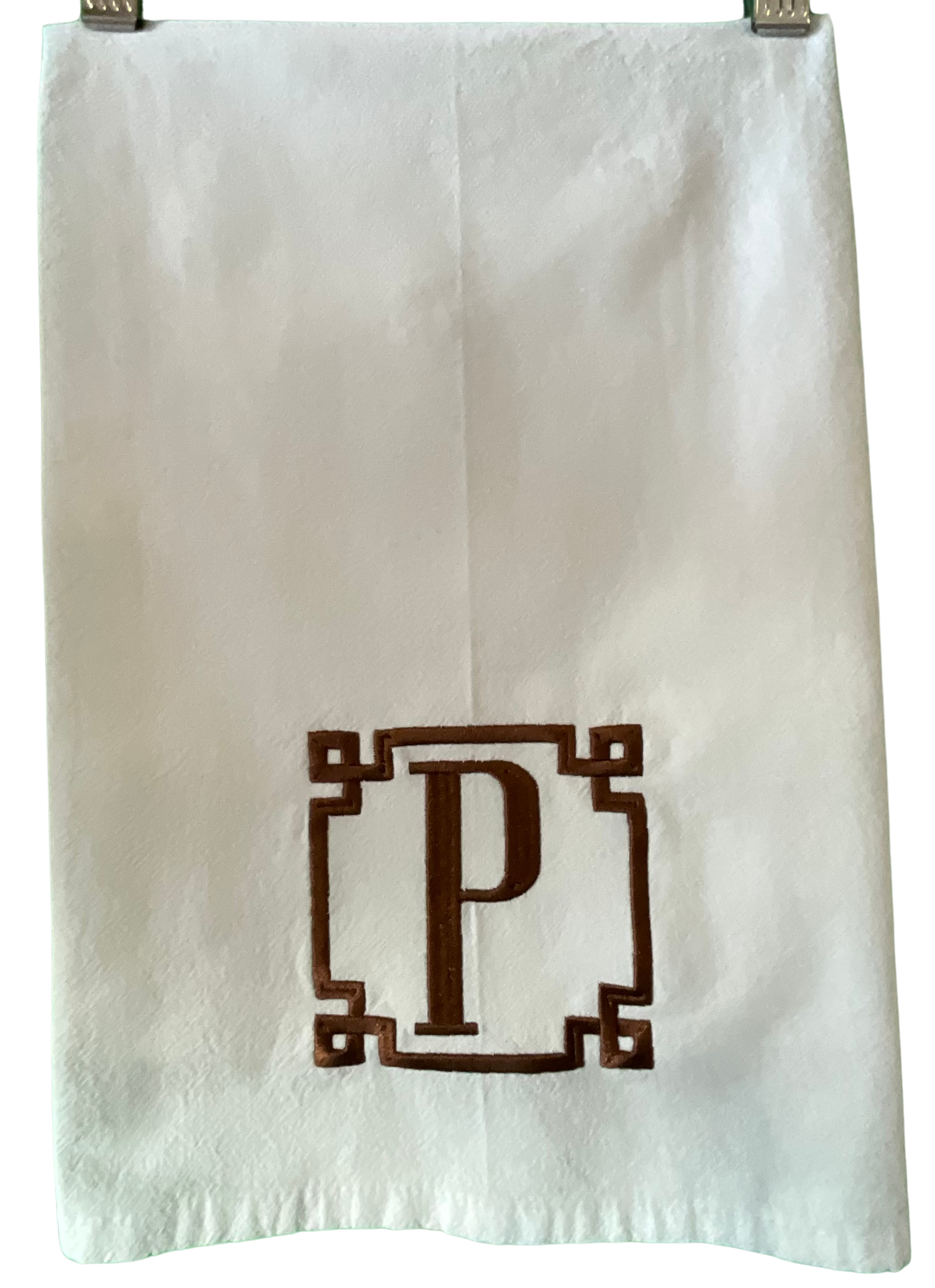 Natural White Cotton Large Kitchen Towel