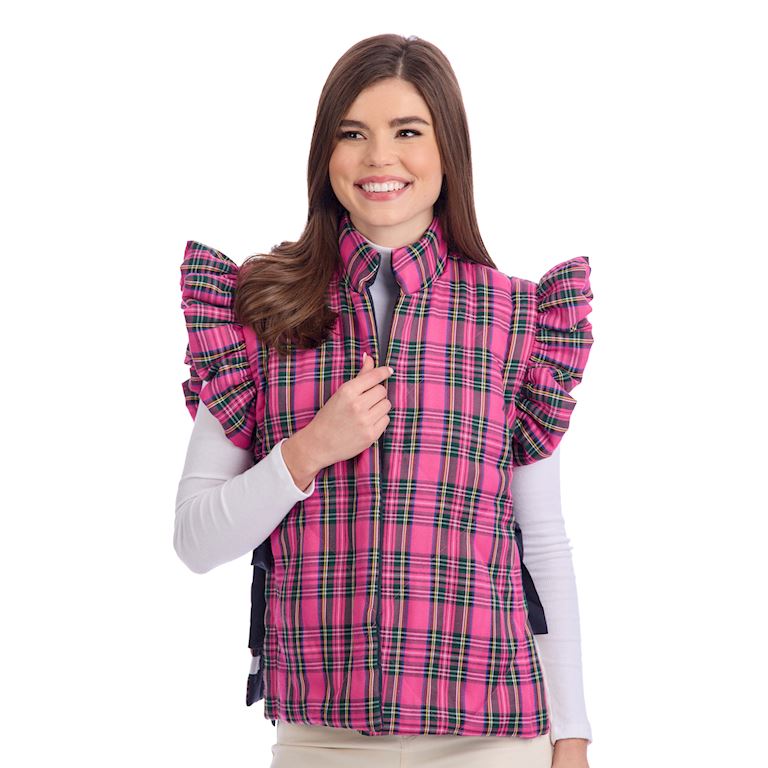 Jefferies Plaid Quilted Vest