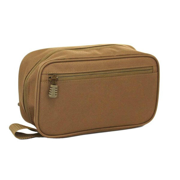 Coyote Brown Concho Hanging Toiletry Bag