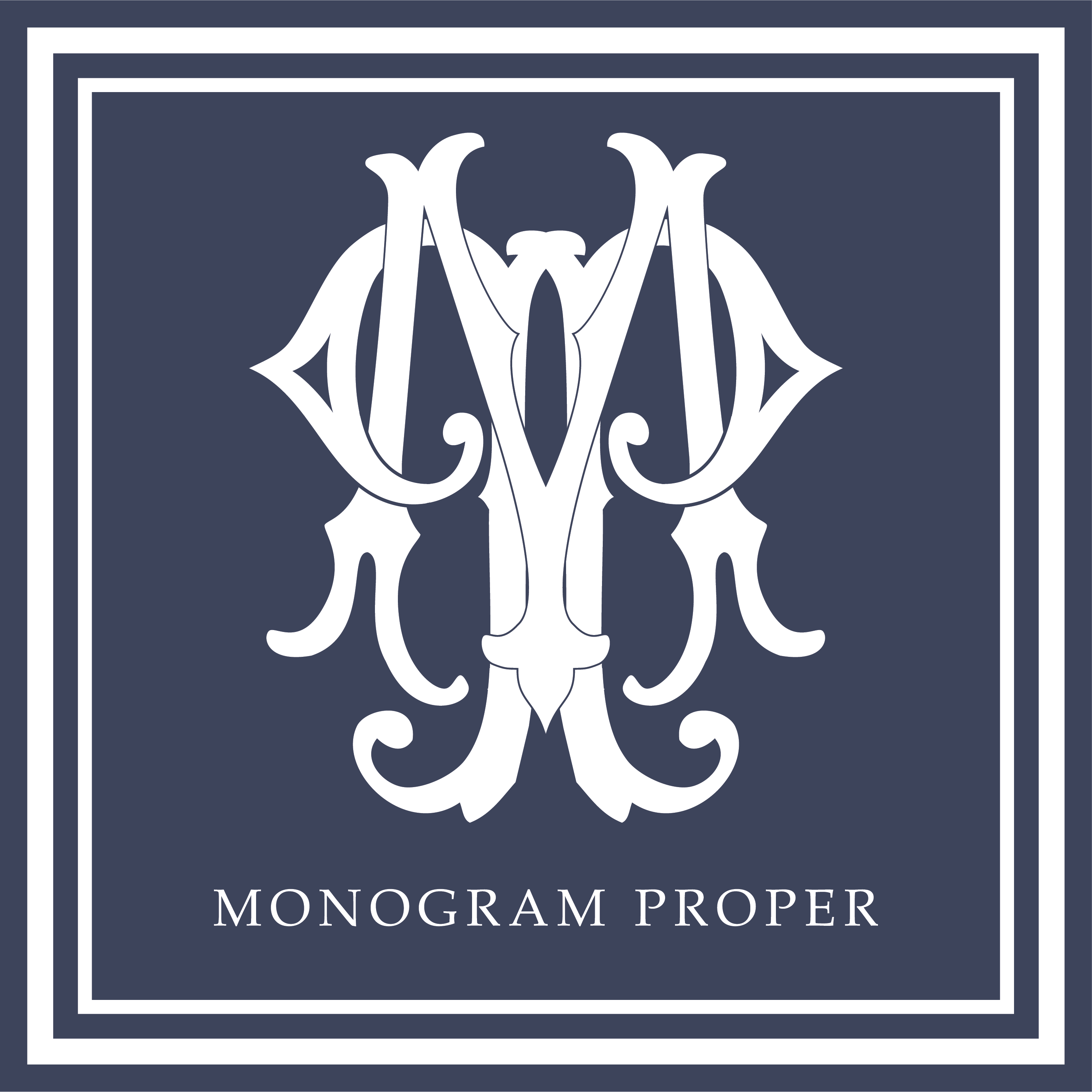 Monogram Proper Designs
