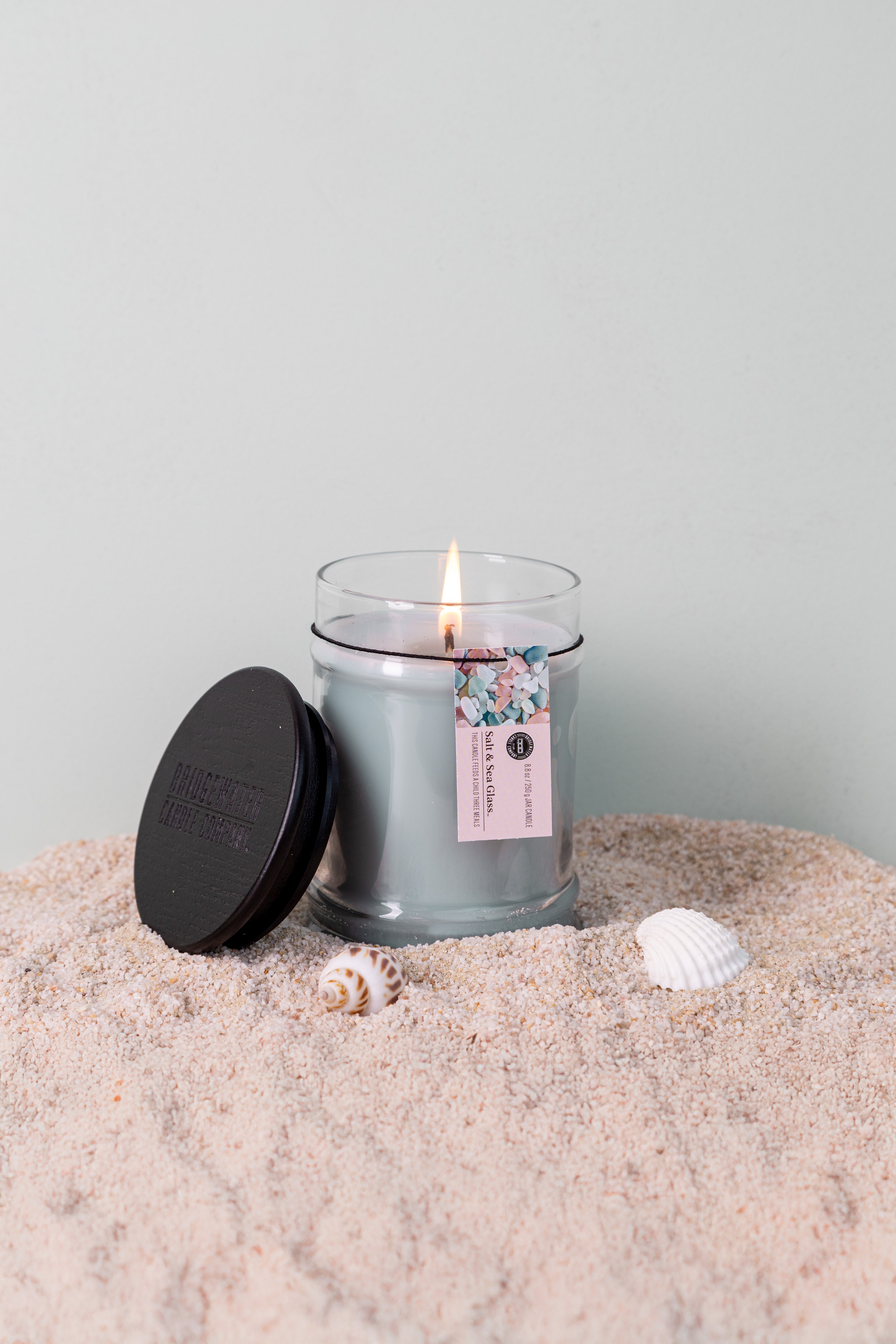 Salt & Sea Glass 8oz Jar Candle by Bridgewater Candle Co.