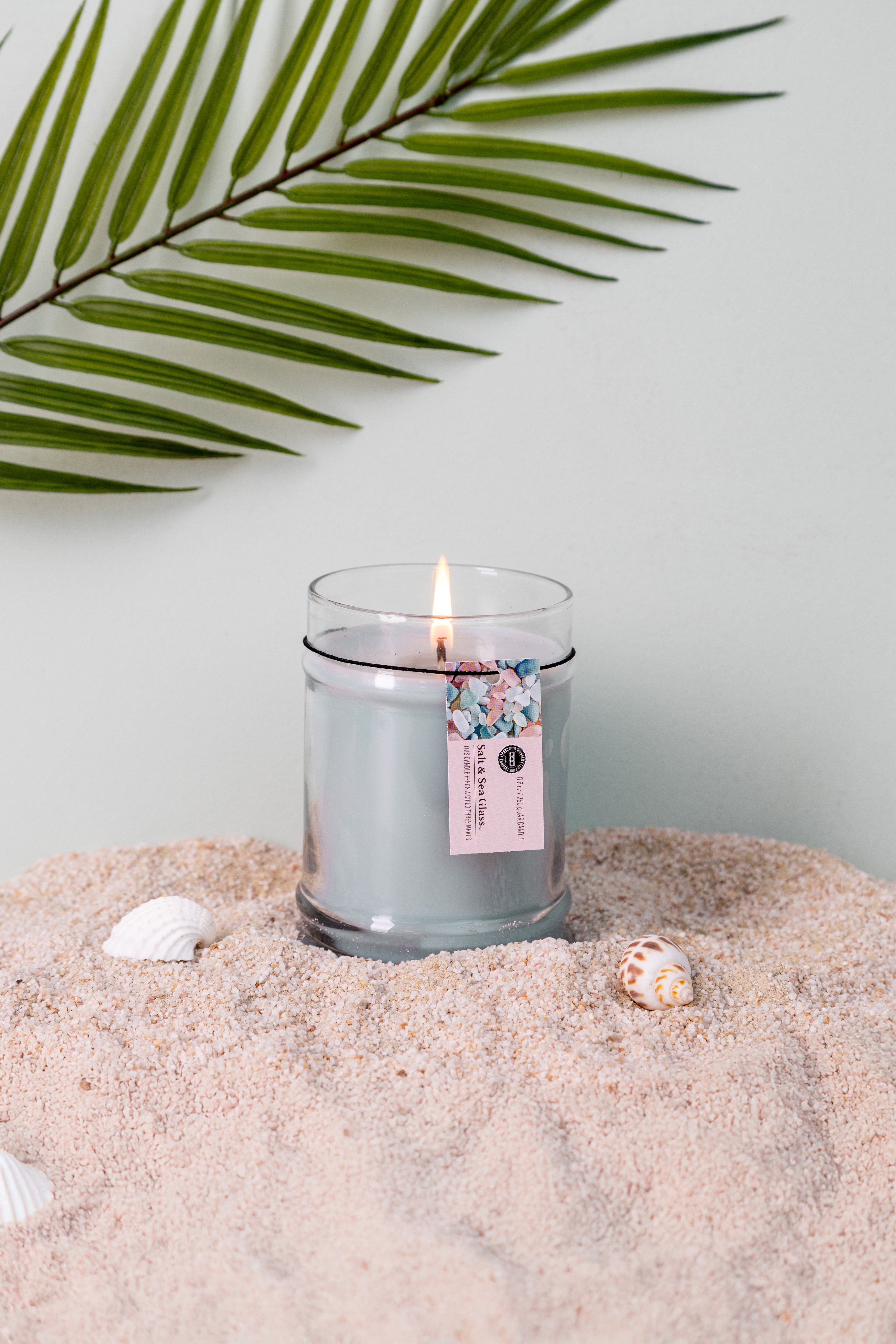 Salt & Sea Glass 8oz Jar Candle by Bridgewater Candle Co.
