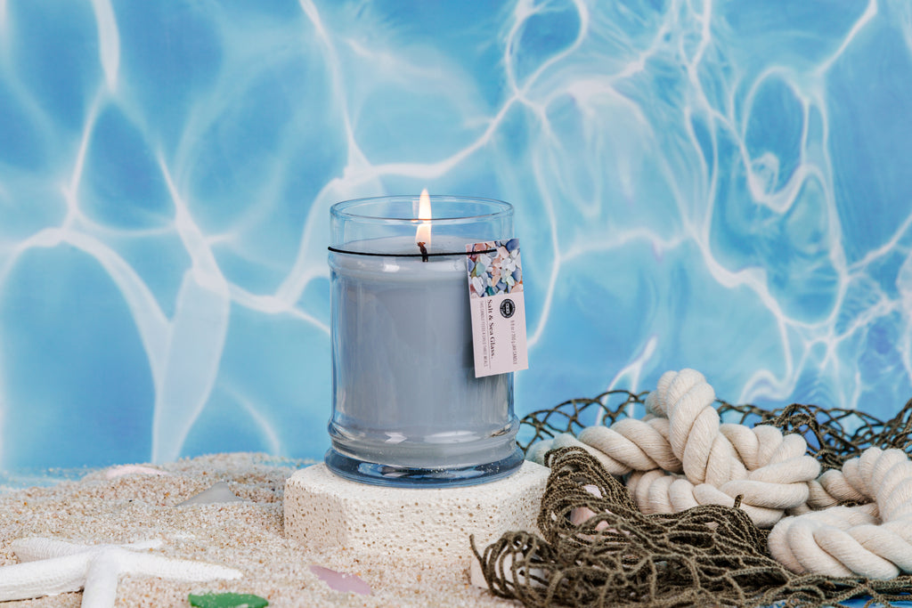 Salt & Sea Glass 8oz Jar Candle by Bridgewater Candle Co.