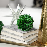 Artificial Green Boxwood Topiary Ball Set