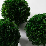 Artificial Green Boxwood Topiary Ball Set