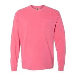 Long Sleeve Monogram Pocket Tee