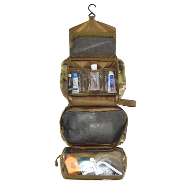 Camo Concho Hanging Toiletry Bag