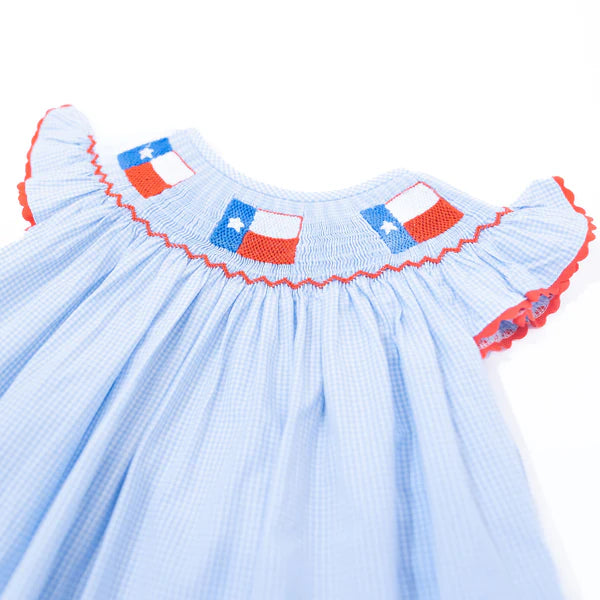 Girls Texas Flag Dress