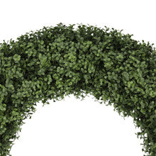 Faux UV Protected 30 inch Boxwood Round Wreath