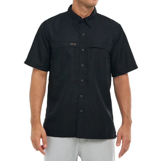 Modern Microfiber Shirt in Caviar