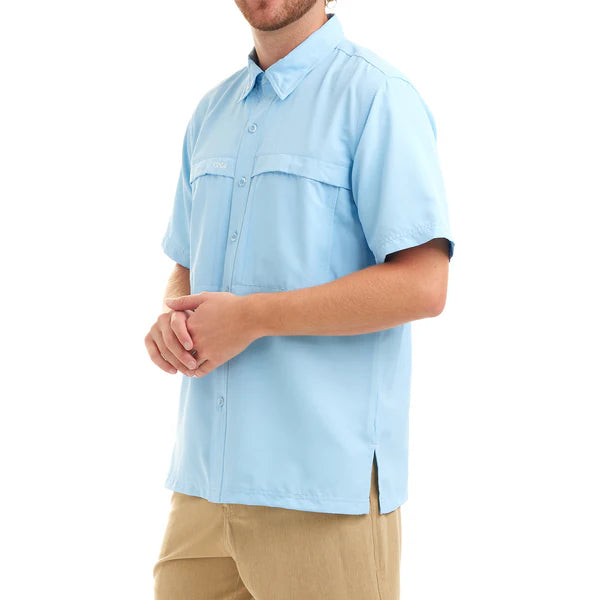 Modern Microfiber Shirt in Rainwater