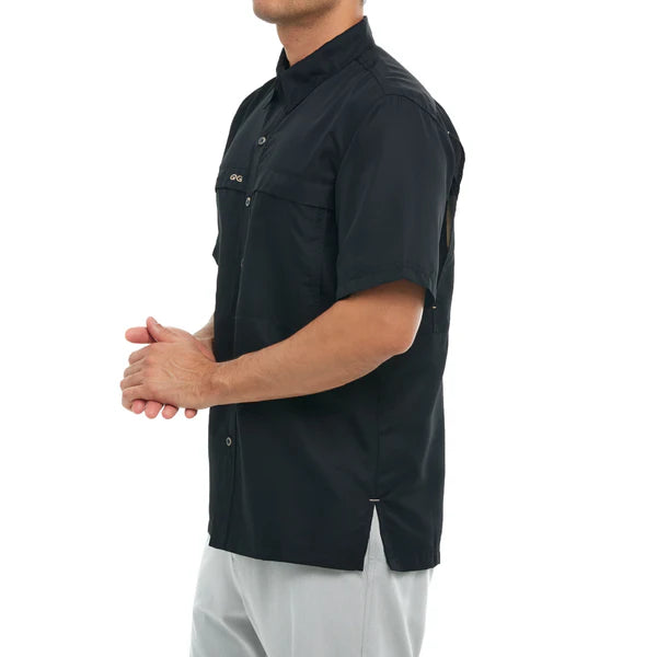 Modern Microfiber Shirt in Caviar