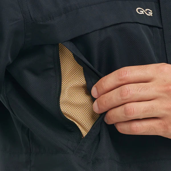 Modern Microfiber Shirt in Caviar