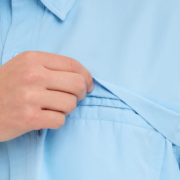 Modern Microfiber Shirt in Rainwater
