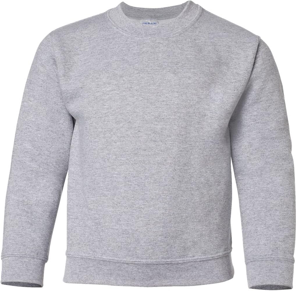Youth Heather Grey Monogrammed Sweatshirt