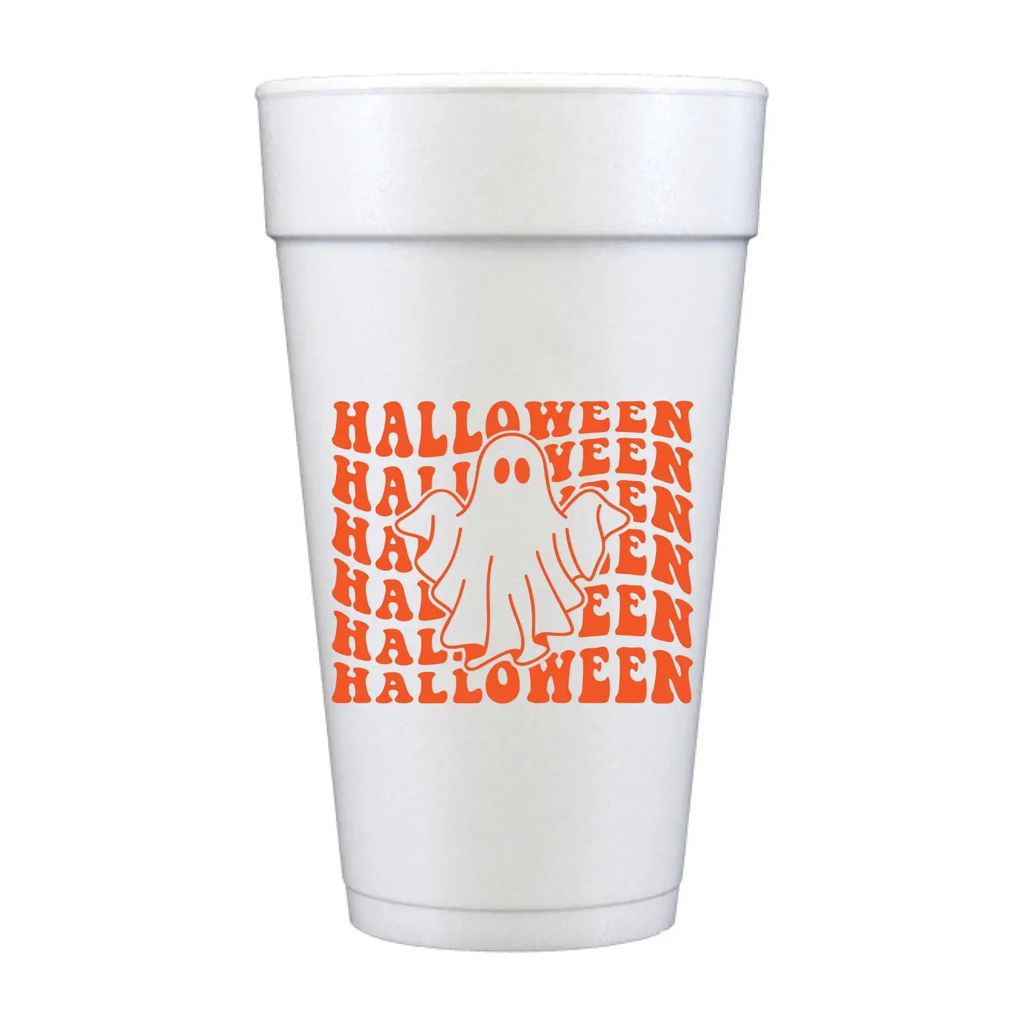 Halloween Ghost Foam Cups 20OZ
