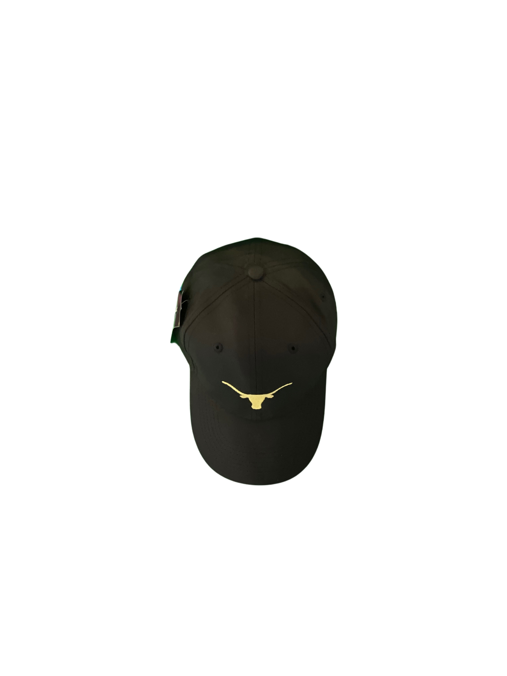 Black Imperial Cap with Gold Longhorn