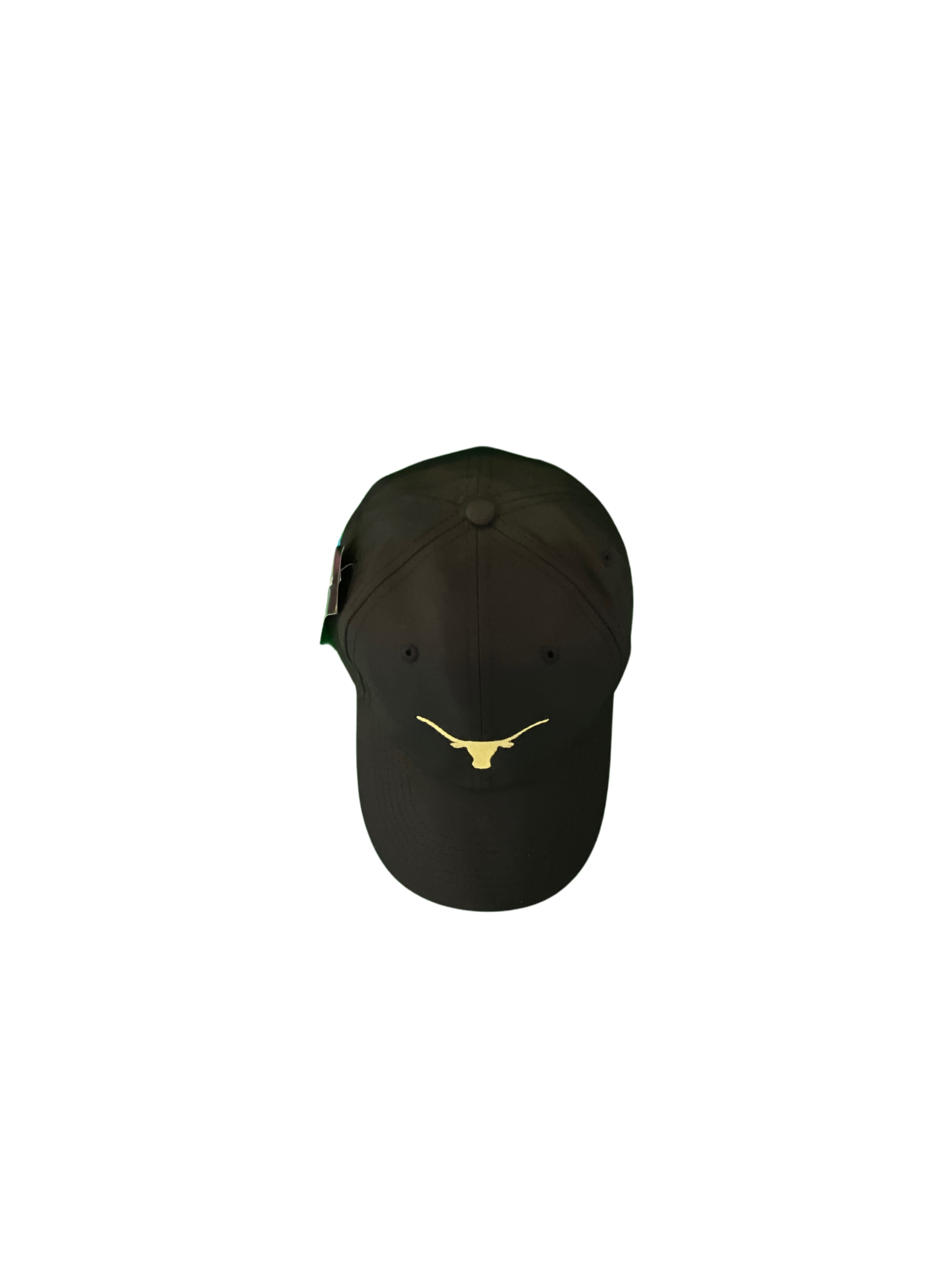 Black Imperial Cap with Gold Longhorn