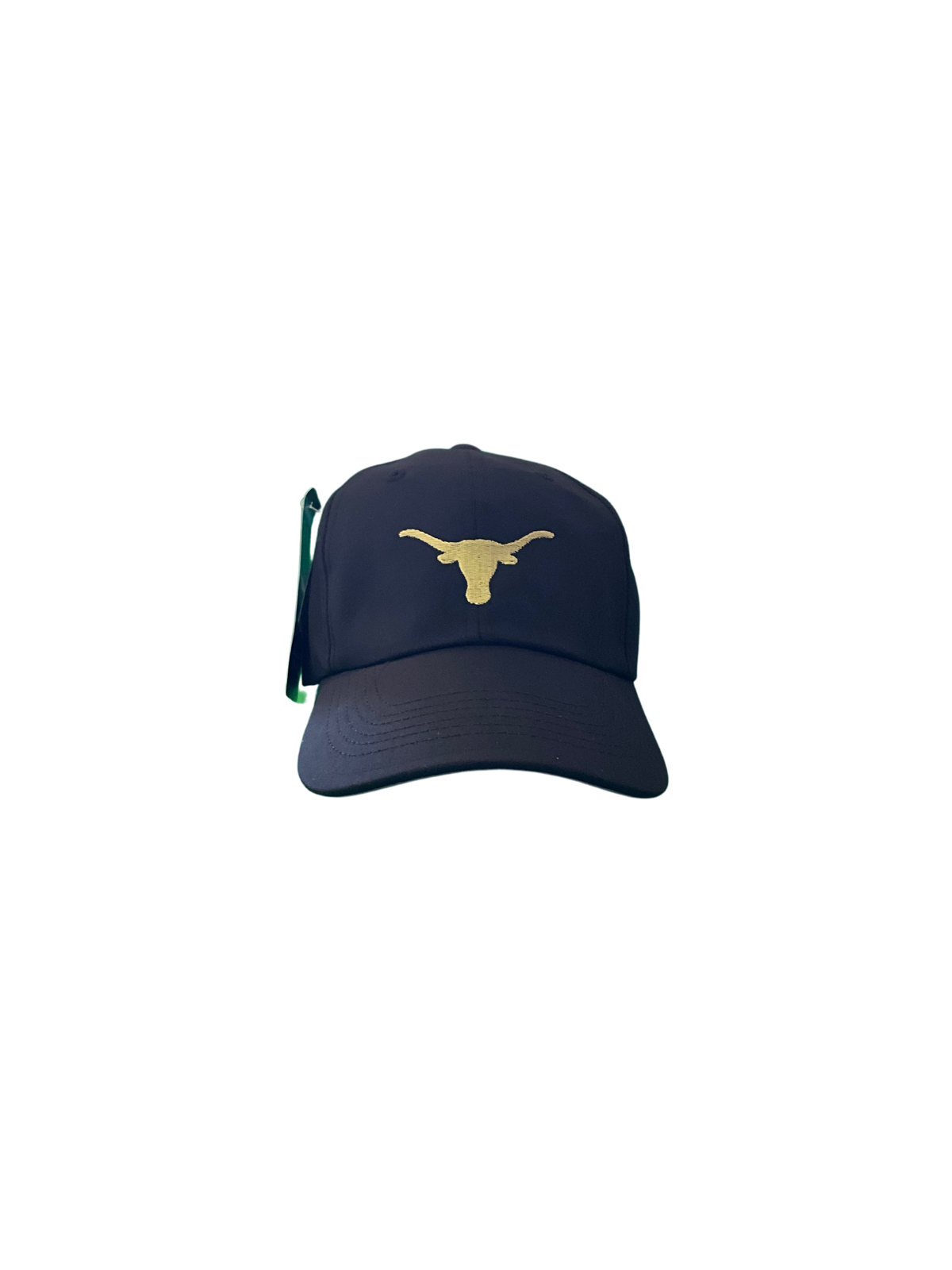 Black Imperial Cap with Gold Longhorn