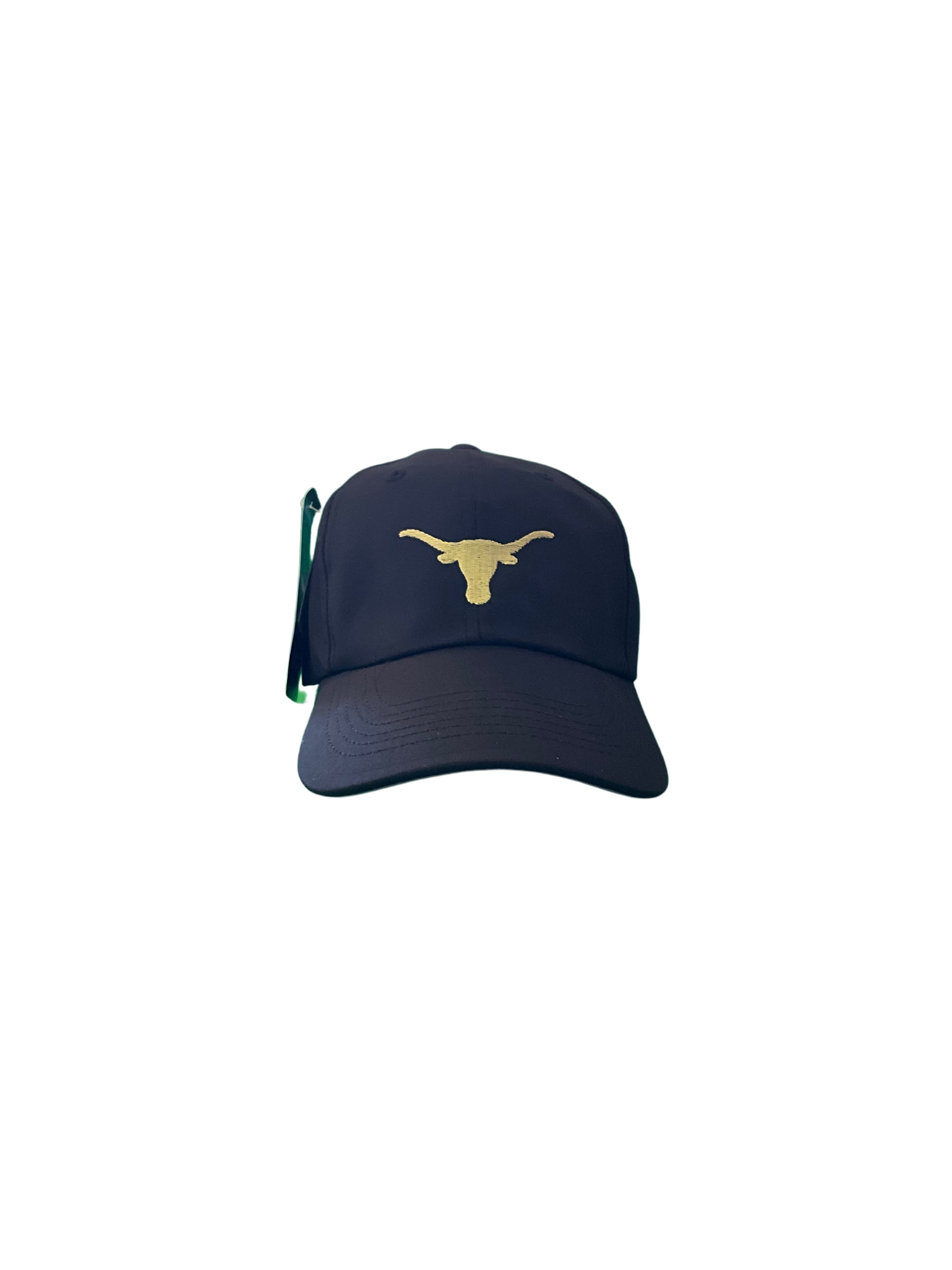 Black Imperial Cap with Gold Longhorn