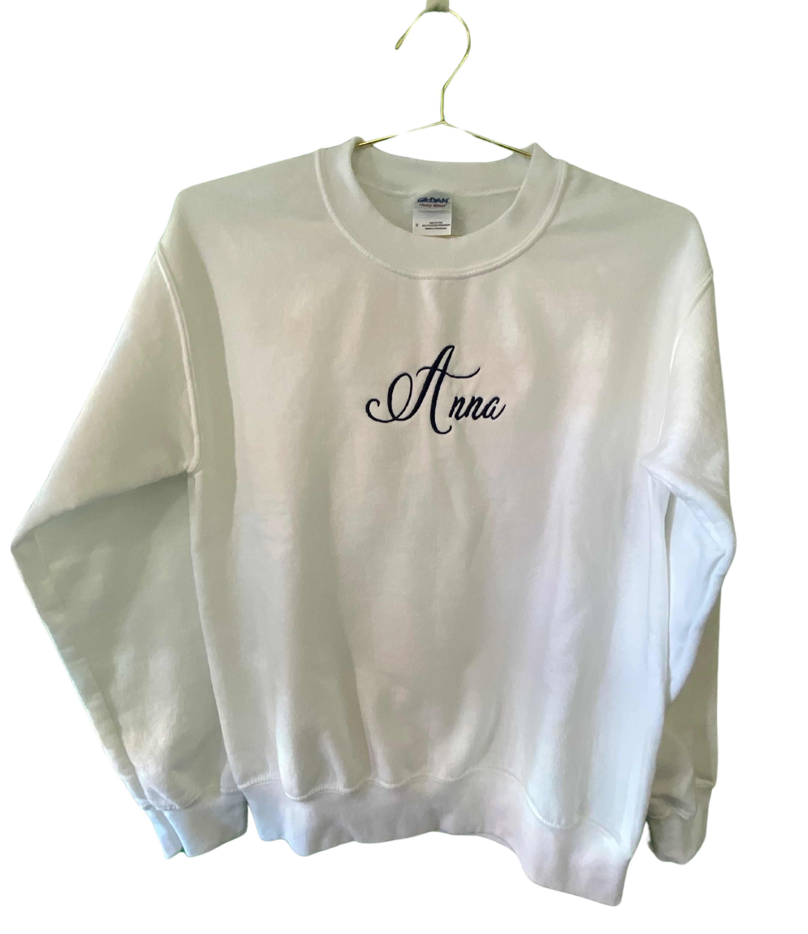 White Crewneck Sweatshirt