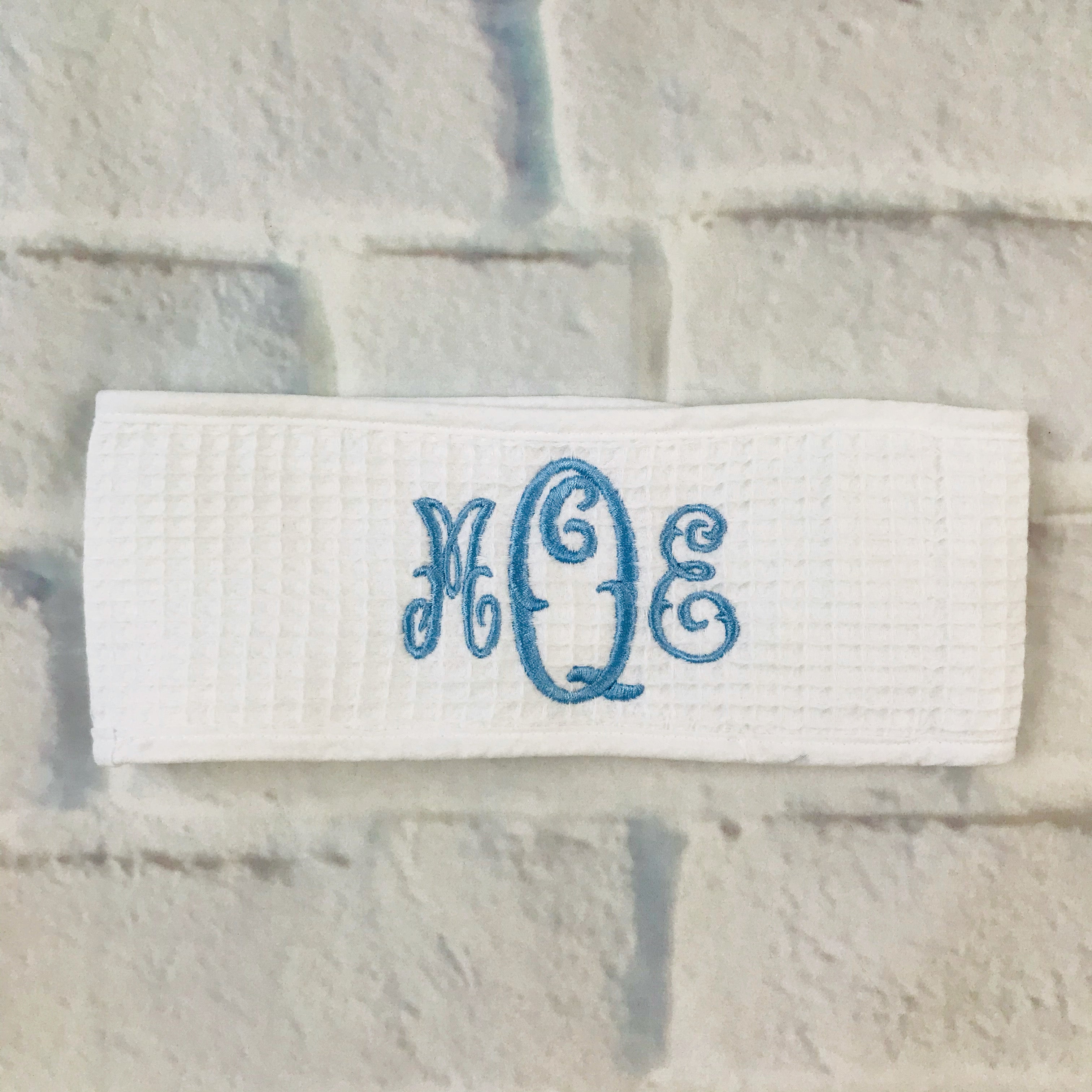 White Waffle Spa Headband