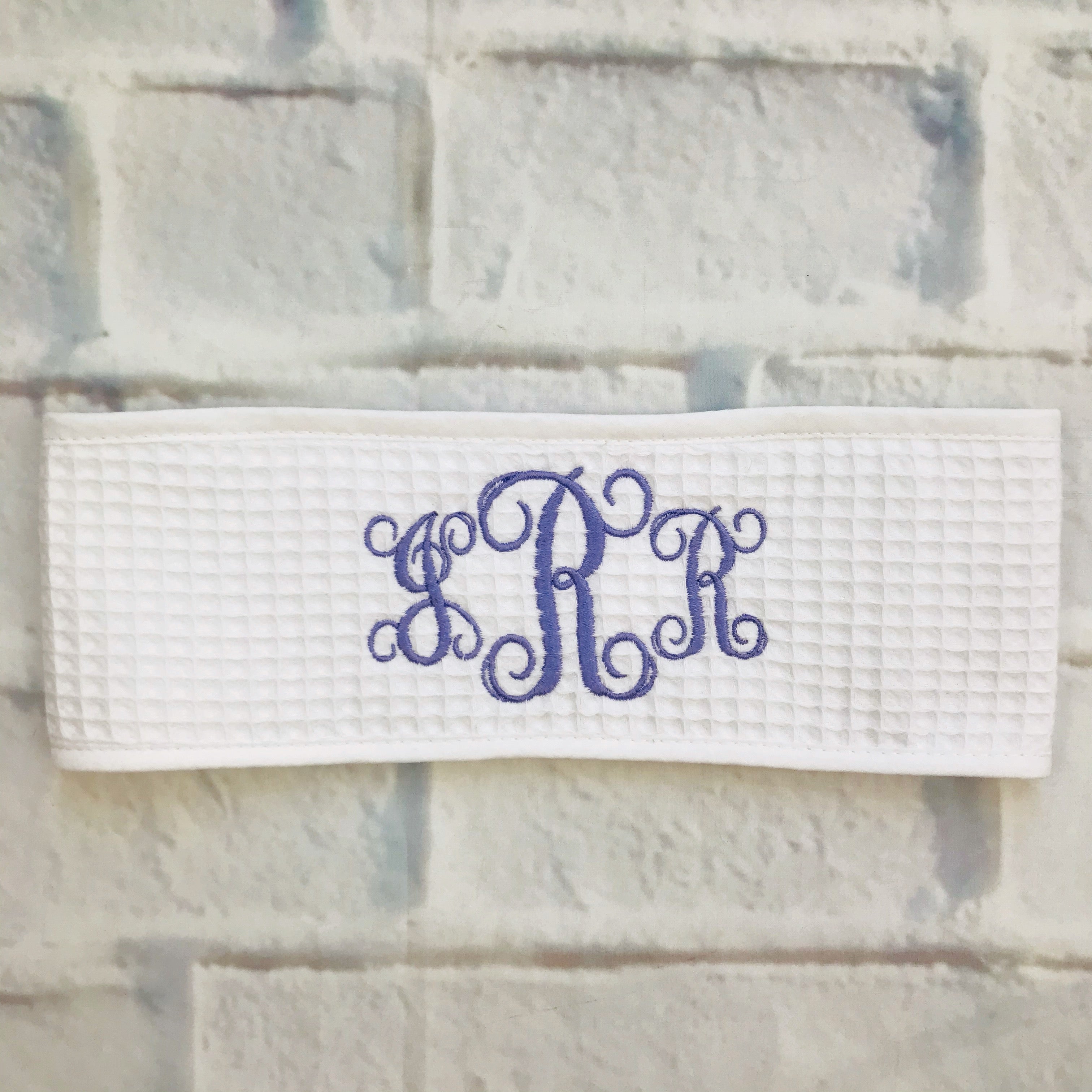 White Waffle Spa Headband