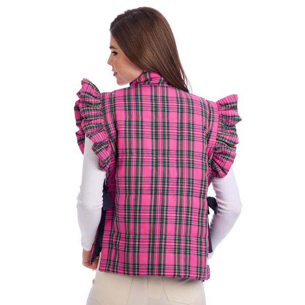 Jefferies Plaid Quilted Vest