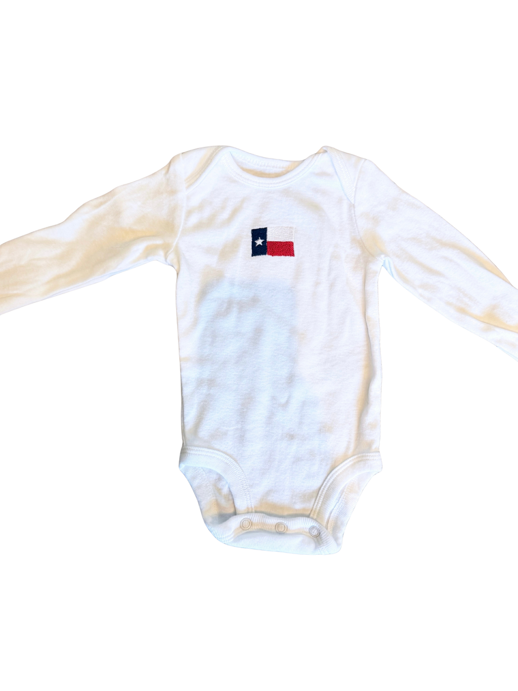 Cotton Rib Knit Long Sleeve Infant Onesie