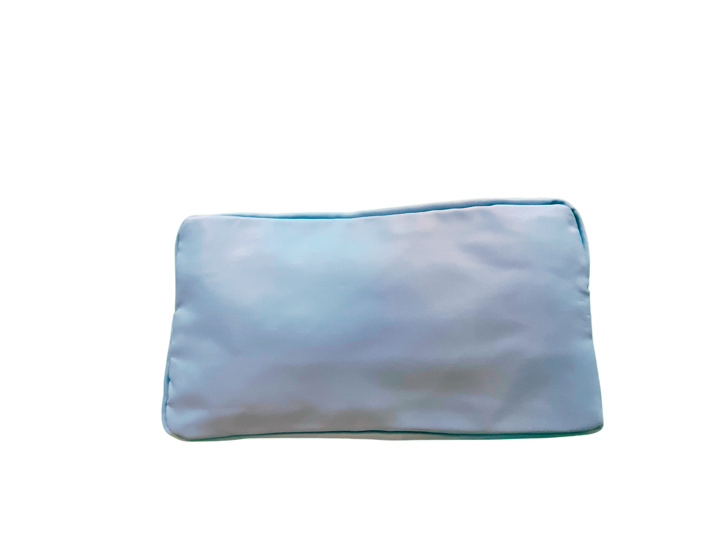 Carolina Blue Large Nylon Cosmetic Bag