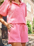 Madelyn Short Set in Pink by Mary Square
