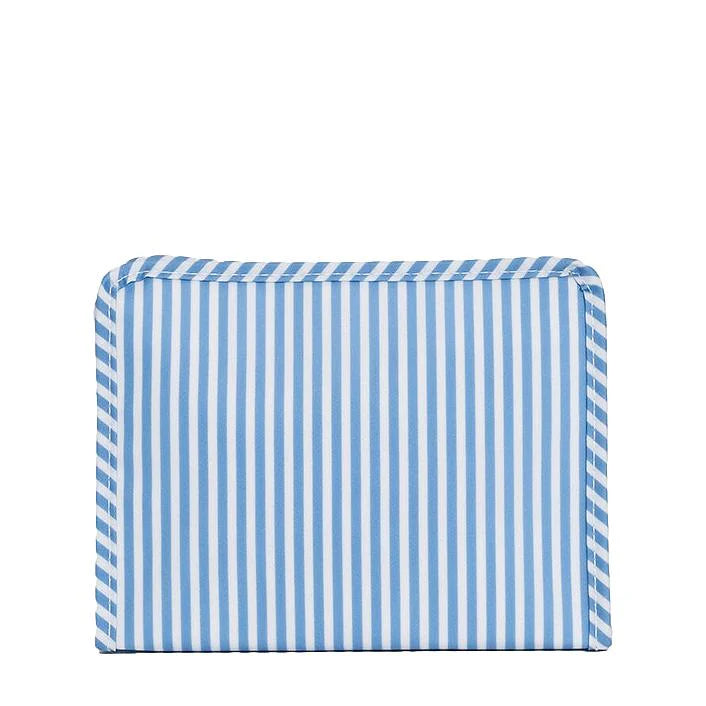 TRVL Designs ROADIE MEDIUM Zip Pouch - PIMLICO STRIPE CHAMBRAY
