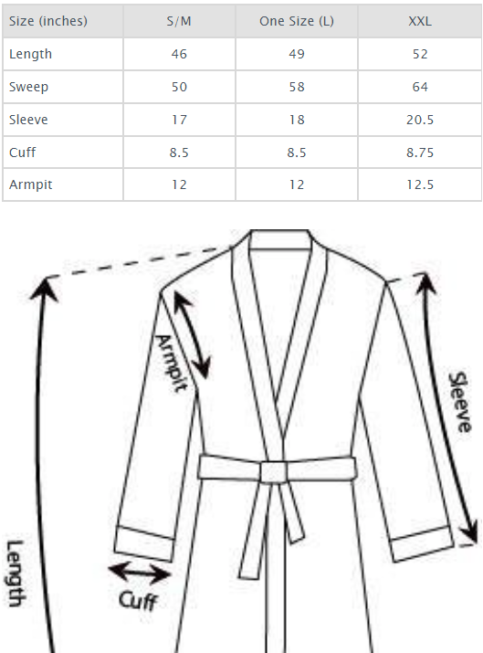 Adult Navy Waffle Long Shawl Robe with White Piping and Optional Monogram