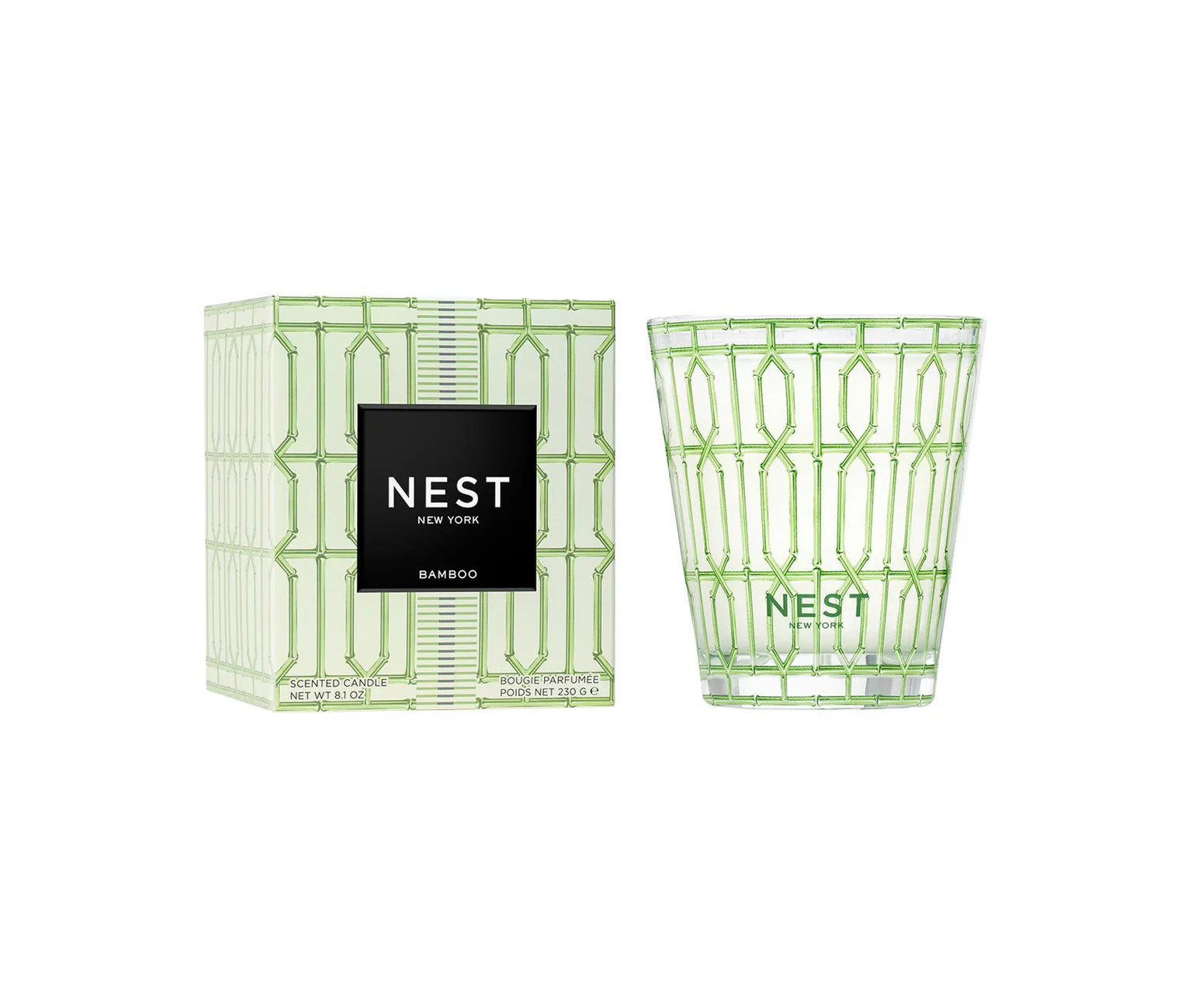NEST Bamboo Decorative Classic 8.1oz Candle